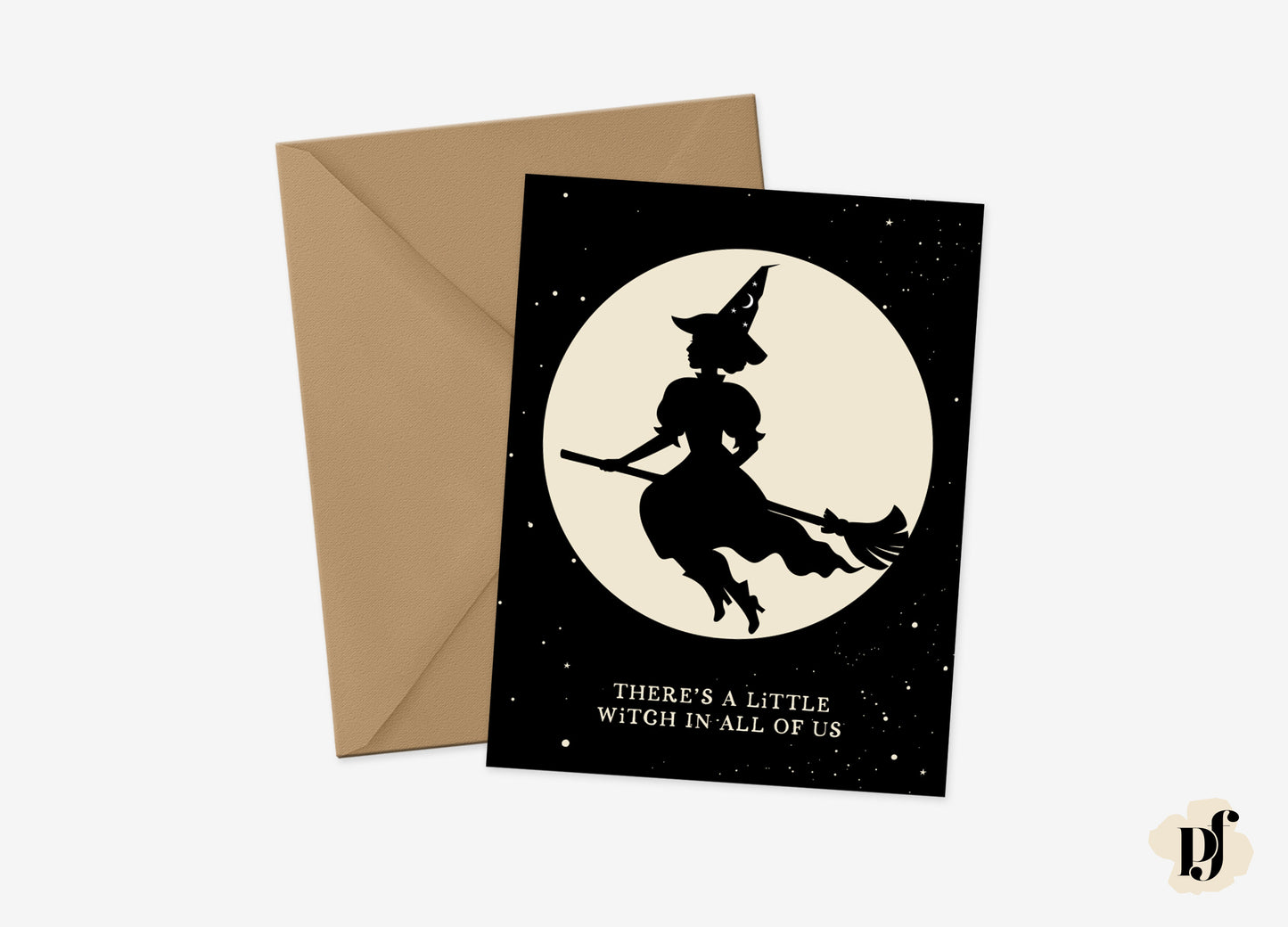 NEW! There’s a Little Witch-Greeting Card