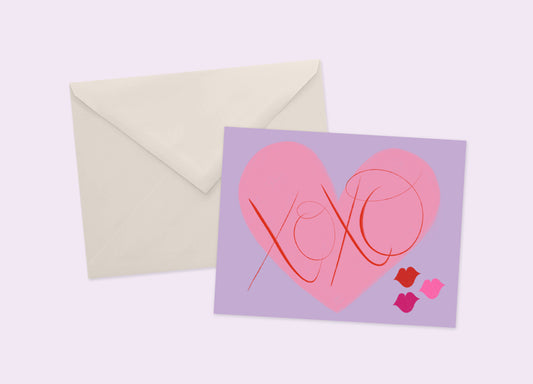 XOXO - Greeting Card