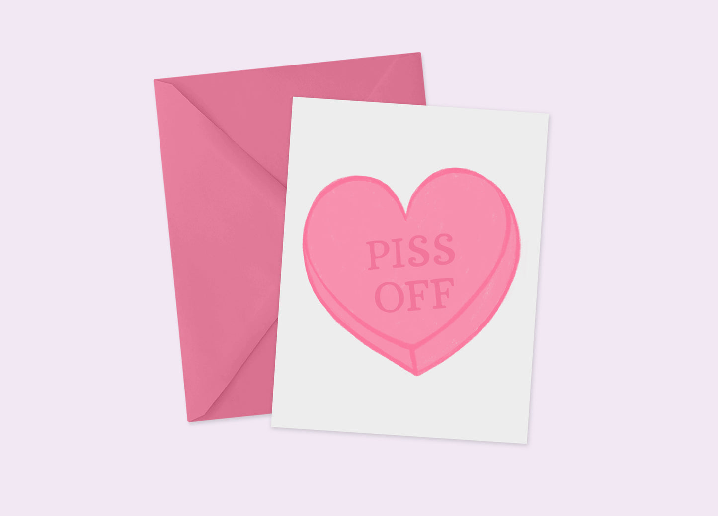 Piss Off - Greeting Card